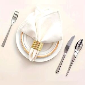 5/$20!! 6/pcs Sparkling rhinestones napkin ring set